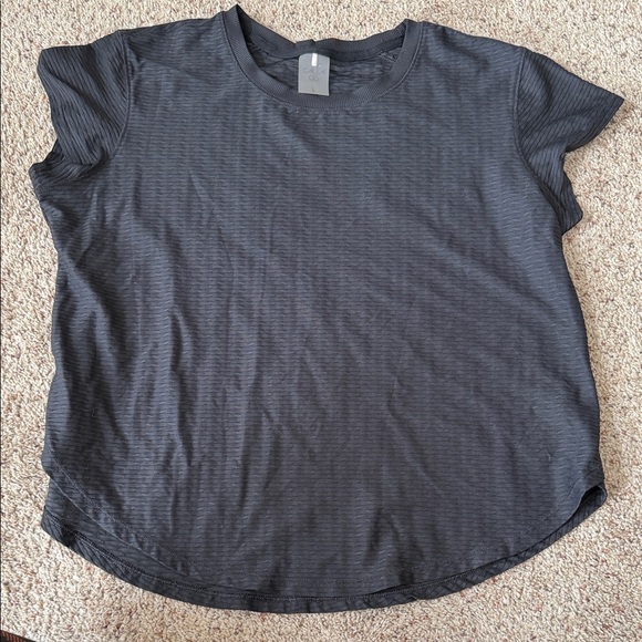 CALIA by Carrie Underwood Tops - CALIA by Carrie Underwood Dark Gray Short Sleeve Tee